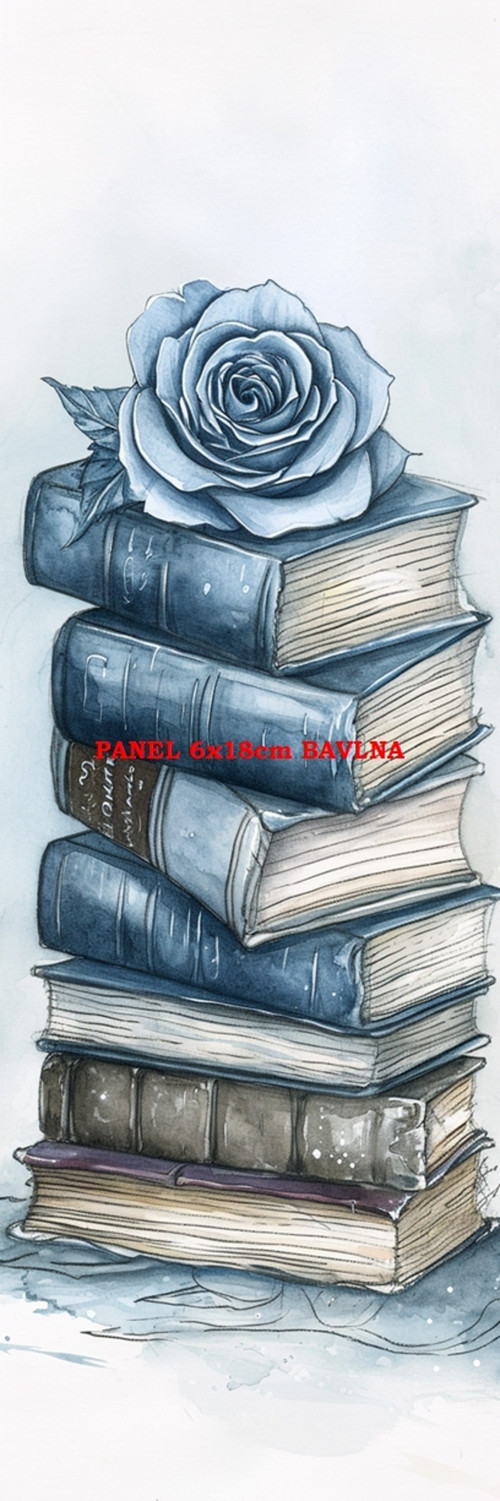 Bavlněný panel 6x18 cm - skladem