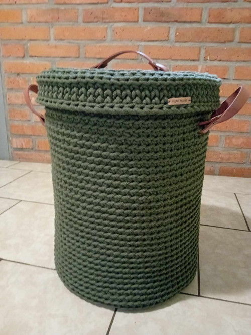 Velký koš s víkem