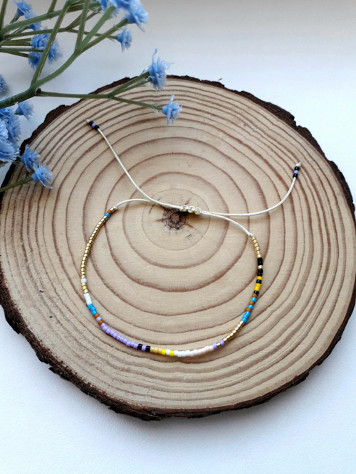 Miyuki náramek obvod 16-20cm