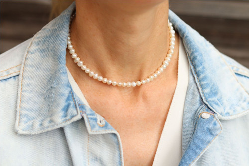 Perlový choker