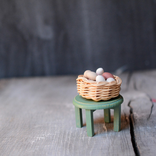 Miniatura/ vajíčka 4 ks