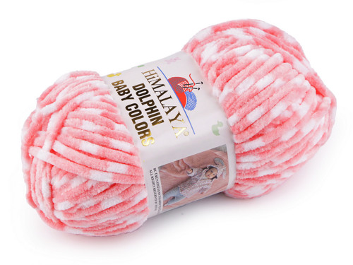 Pletací příze Dolphin Baby (100g) - lososová