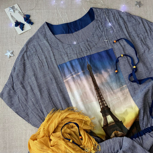 Dlouhé šaty s rozparky vel. 38-40 / M-L
