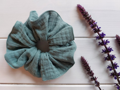 Scrunchie mušelínová KLASIK — foto 1