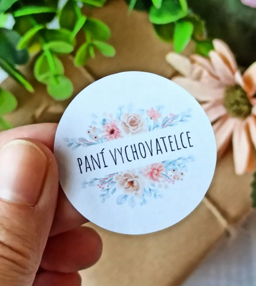 Samolepky paní vychovatelce
