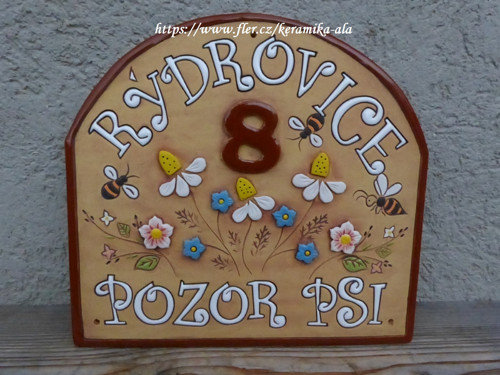 Keramický kachel půloblouk / na objednávku — foto 1