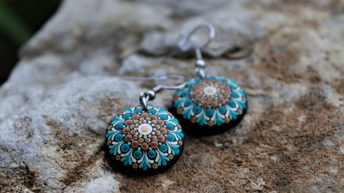 Náušnice "na ostrově" — foto 1