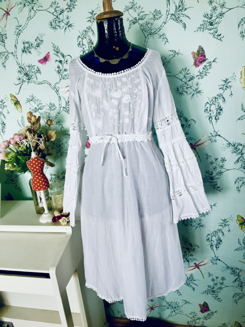 Šaty boho hippie jedinečné — foto 1