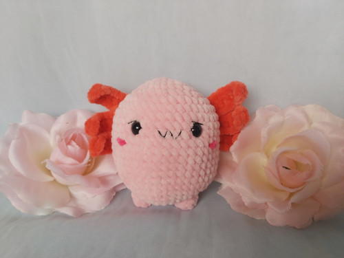 Háčkovaný axolotl