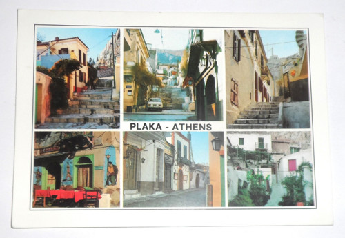 Čistá POHLEDNICE • Pláka, Atény, Řecko — foto 1