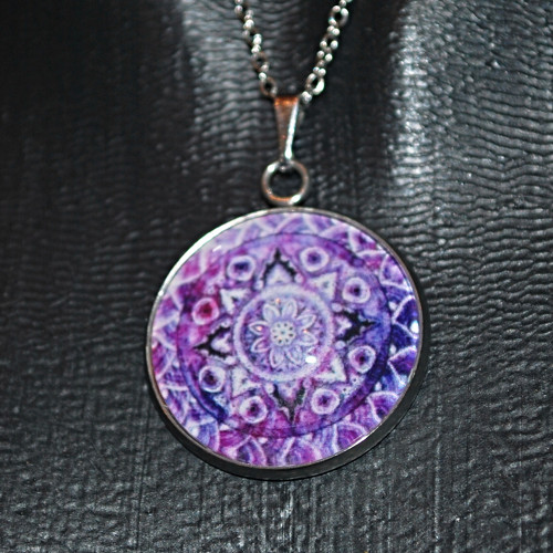 Mandala fialová 18545 S6/B