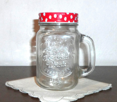Skleněný DŽBÁNEK • Ice Cold Drink, Glassware 1841