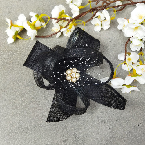 Black Fascinator