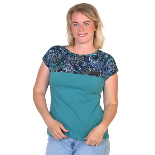 Tričko Berta summer / ornamenty, vel. M