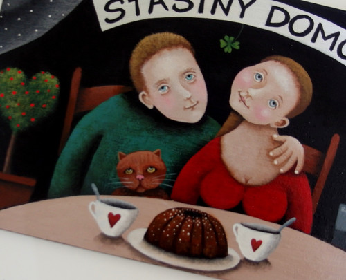 Domácí štěstí ( 35x20 cm) — foto 1