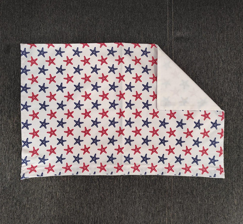 Povlak na polštář hvězdičky 60x40 cm - v akci !
