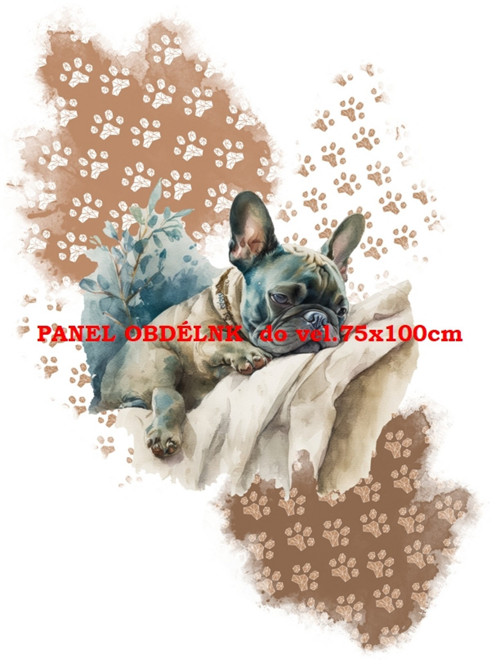Bavlněný panel 19x25 cm skladem — foto 1