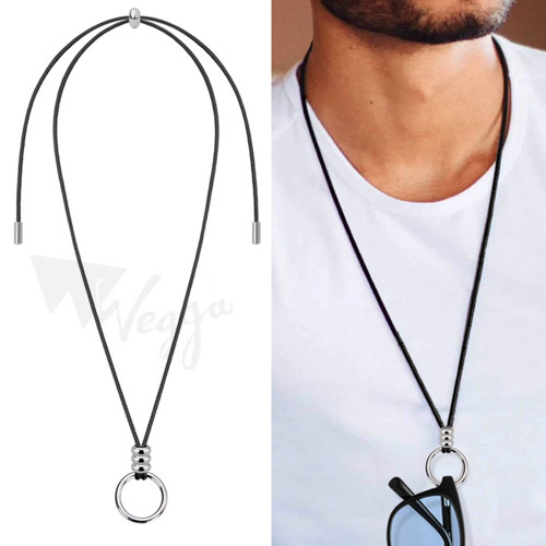 Šňůrka na brýle / Black & Steel