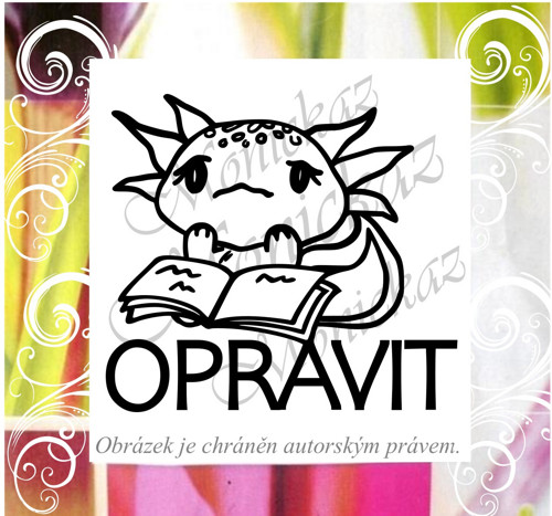 Opravit Axolotl 838. Razítko. — foto 1