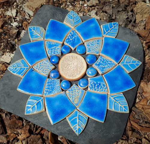 Mandala z keramických komponentů 81 — foto 1