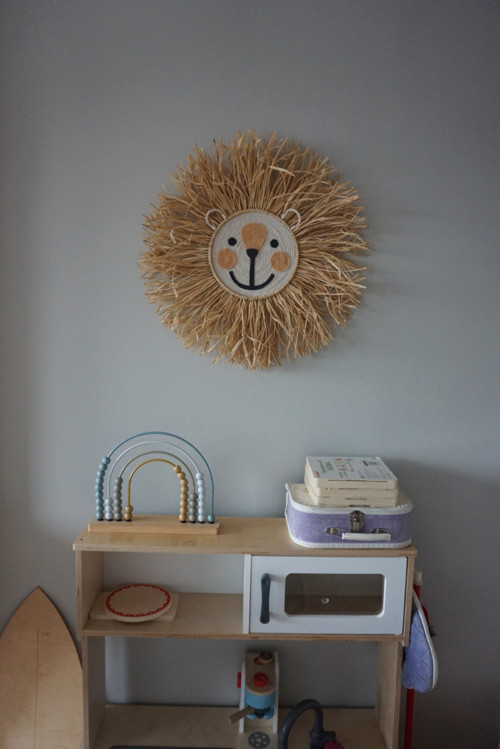 Macramé lvíček Alfík — foto 1
