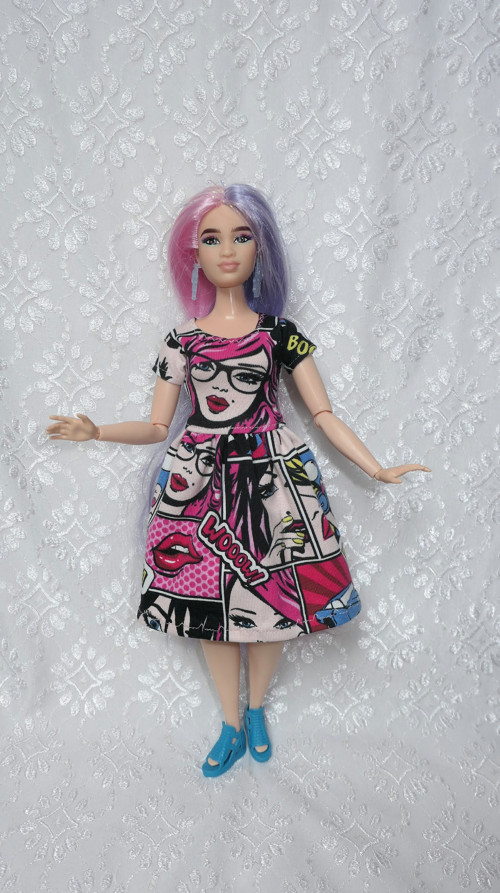 Barbie baculka - šaty — foto 1