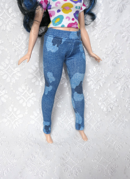 Barbie baculka - Jeans kalhoty — foto 1