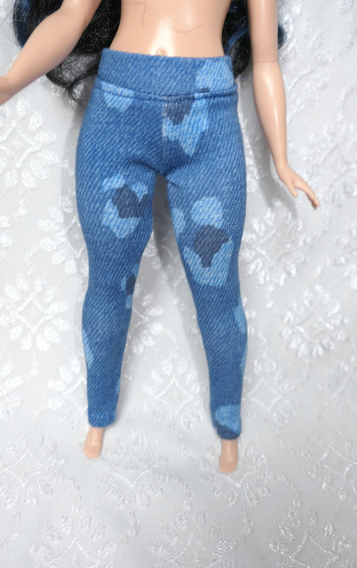 Barbie baculka - Jeans kalhoty — foto 1