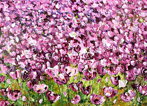 Pole v rozkvětu.....80x110cm