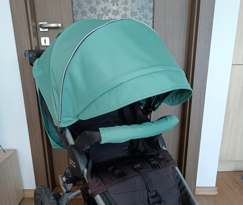 Stříška ke kočárku Britax + madlo - šalvěj
