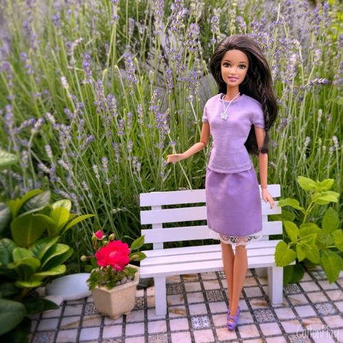 Sada pro Barbie - Levandulová — foto 1