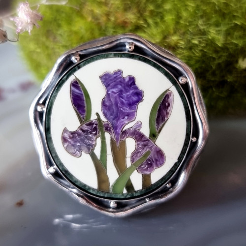 Prsten «Iris» stříbro Ag 925/1000 — foto 1