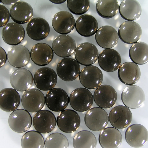 Přírodní Záhněda, kulatý kabošon, 9x9mm, jeden kus