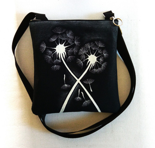 Crossbody-STŘÍBRNÉ PAMPELIŠKY