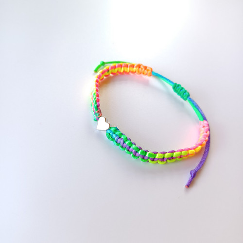 Duhový Macramé náramek