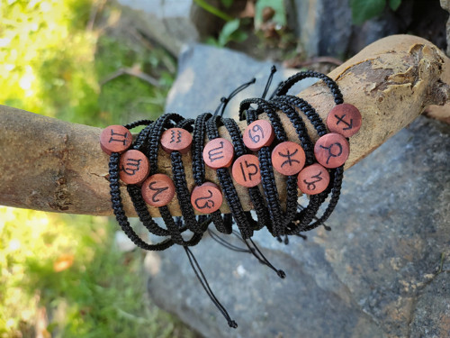 Macramé náramek, ZNAMENÍ ZVĚROKRUHU