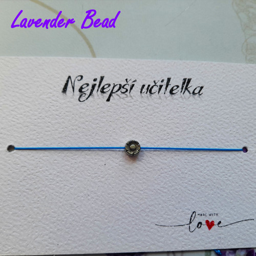 Děkovný náramek "nejlepší učitelka"
