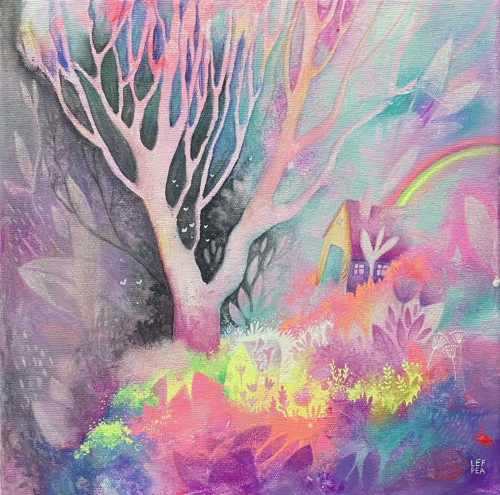Magické zahrady duše - 30x30cm — foto 1