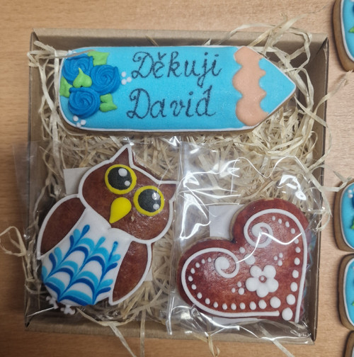 Dárková krabička s perníčky