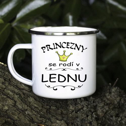 Princezny se rodí v lednu - hrnek 330ml