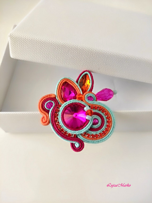 Dobromila soutache/ sutaš brož