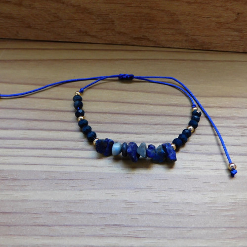 Náramek - lapis lazuli....