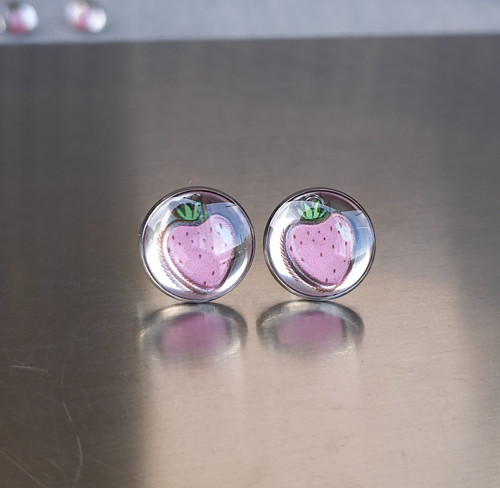 Ovoce - růžové jahůdky 12 mm