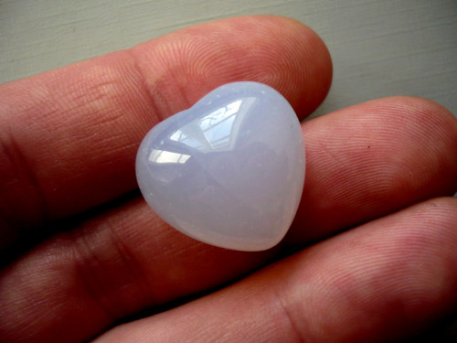 Srdíčko - chalcedonu 21 mm, č.7f