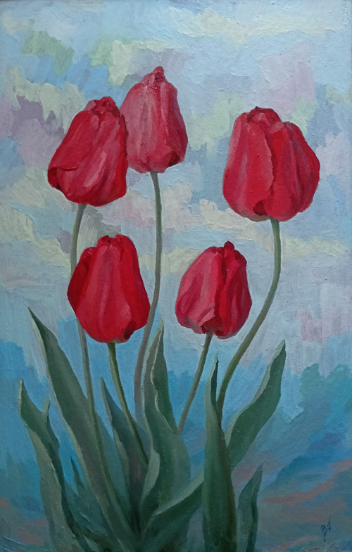 Tulipány.