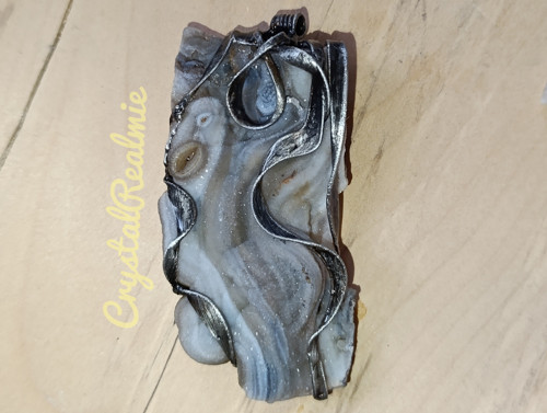 Přívěsek s chalcedonem — foto 1