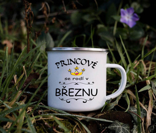 Princové se rodí v březnu - hrnek 330ml