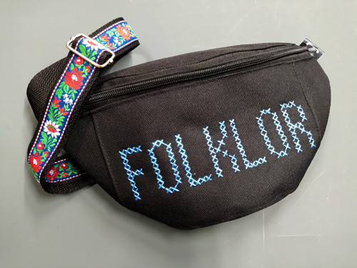 Ledvinka Folklor modrá — foto 1