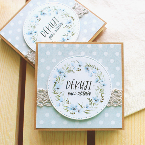 Poznámkový bloček pro paní učitelku