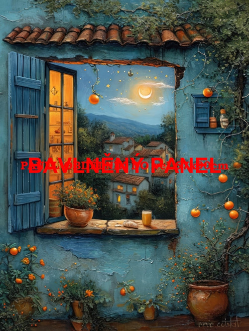 Bavlněný panel 30x40 cm - skladem — foto 1